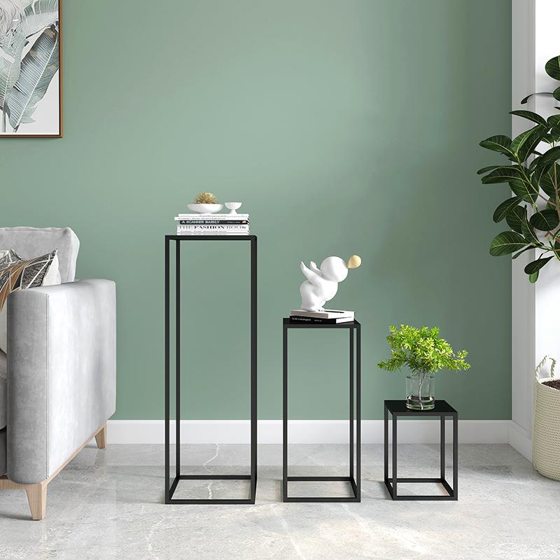 铁艺花盆架客厅现代简约花架置物架室内落地式架子家用卧室盆景架