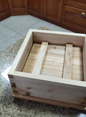 UG73实木杉木家用商用豆腐模具豆腐框豆腐箱豆腐盒做豆腐压豆腐工