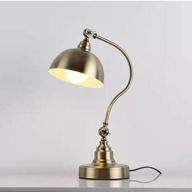 led护眼台灯美式铁艺折叠护眼台灯学习阅读长臂护眼台灯