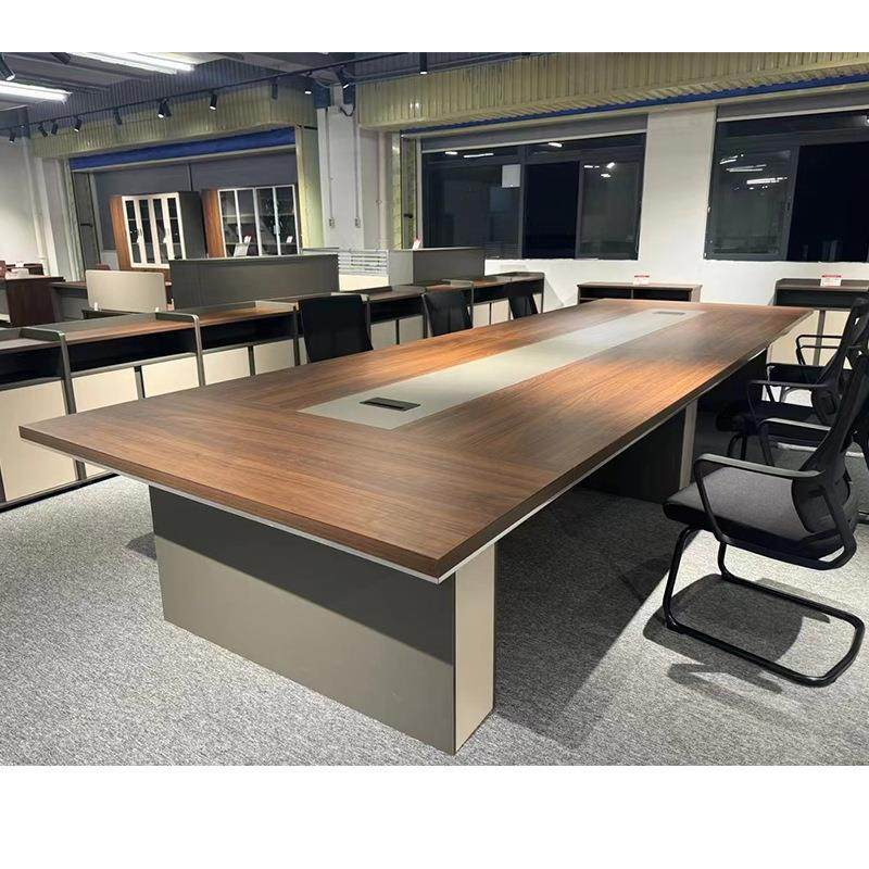 会议桌长桌简约现代会议室桌子会客大型接待培训长条办公桌子组合