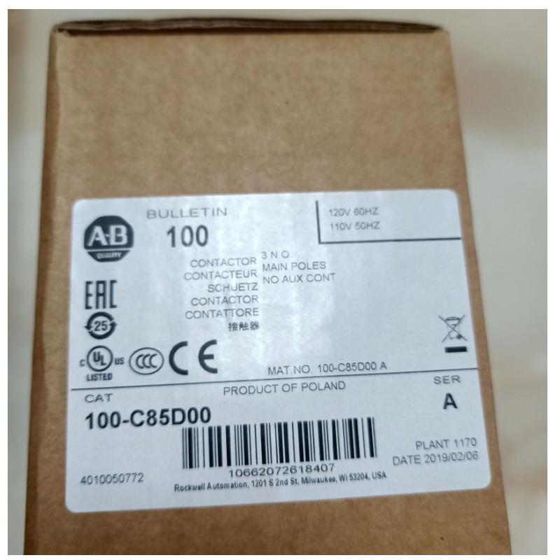 AB罗克韦尔交流接触器100-C85KF00100-C85F00
