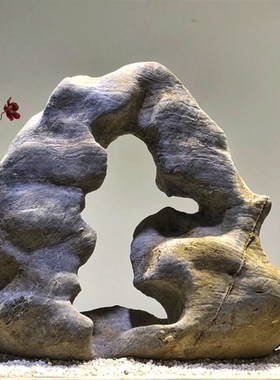 太湖石天然奇石鱼缸假山石头景观石盆景附石观赏石灵璧石