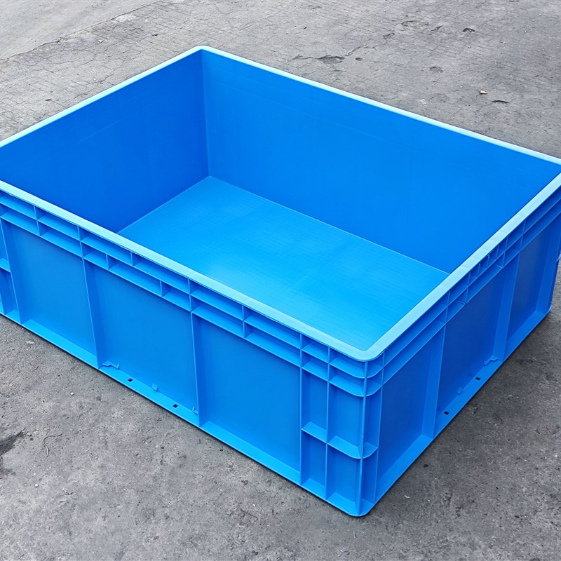 800×600×290物流箱加厚网格平底汽配862S9塑料储备五金配件