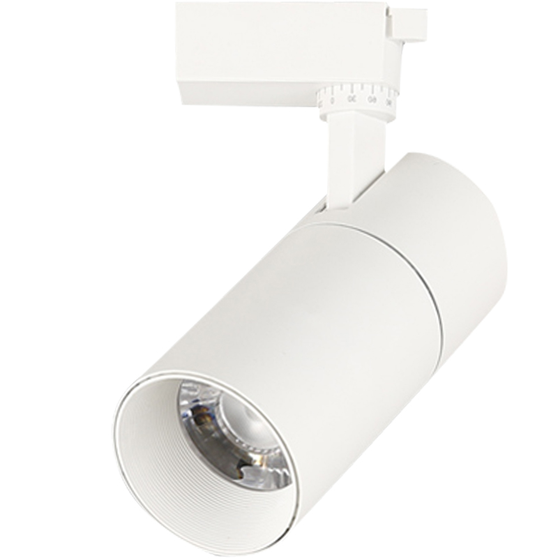 橙设店装新款COB轨道灯LED服装店吸顶明装高显色滑道轨灯30w射灯