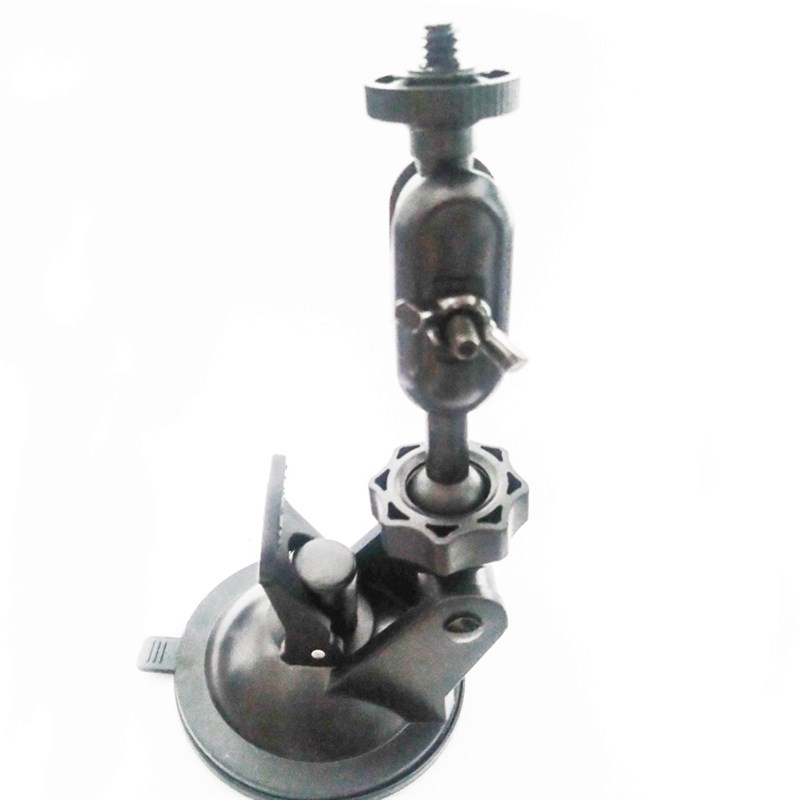 加长型 带胶大吸盘螺丝接头行车记录仪支架 送6毫米和4毫米双接头