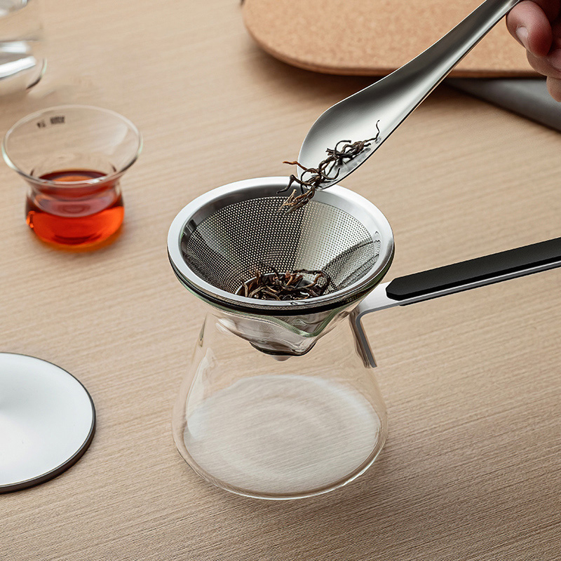 玻璃泡茶壶家用茶水分离磁吸出水办公室过滤冲茶器泡茶神器耐高温