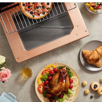 卡士CO750S烤箱家用平炉烘焙蒸汽发酵空气炸多功能商用风炉大容量