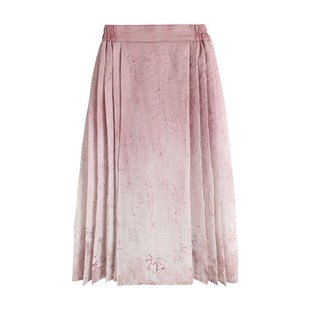 沫沫童装夏装女童半身裙2024夏季新款儿童新中式国风套装马面裙子