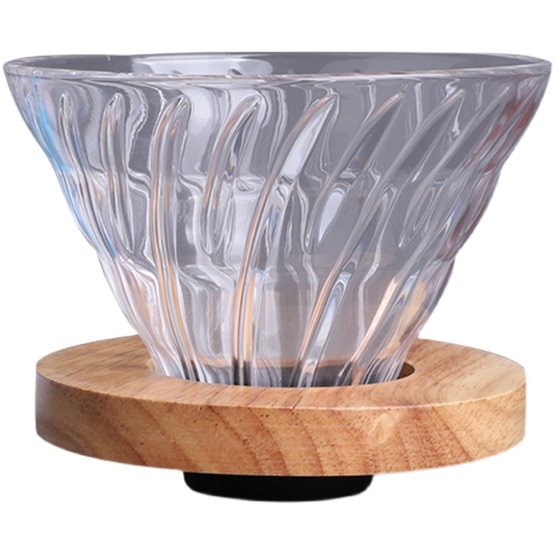 手冲咖啡壶套装加厚V60玻璃滤杯家用耐高温分享壶滴滤长嘴细口壶