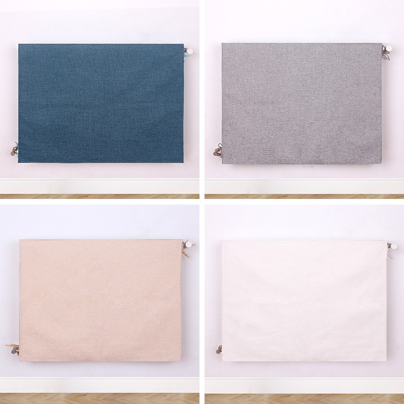 家用暖气片罩遮挡罩套布艺防尘罩套装饰可定制防熏黑暖气片装饰罩