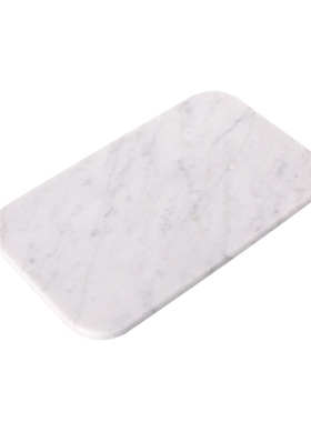 大理石托盘北欧创意西餐盘子天然简约家用餐盘欧式牛排盘置物摆件