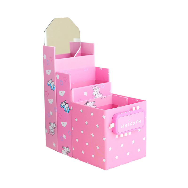 多功能可变小学生笔袋简约女生大容量带密码文具盒儿童可爱创意铅