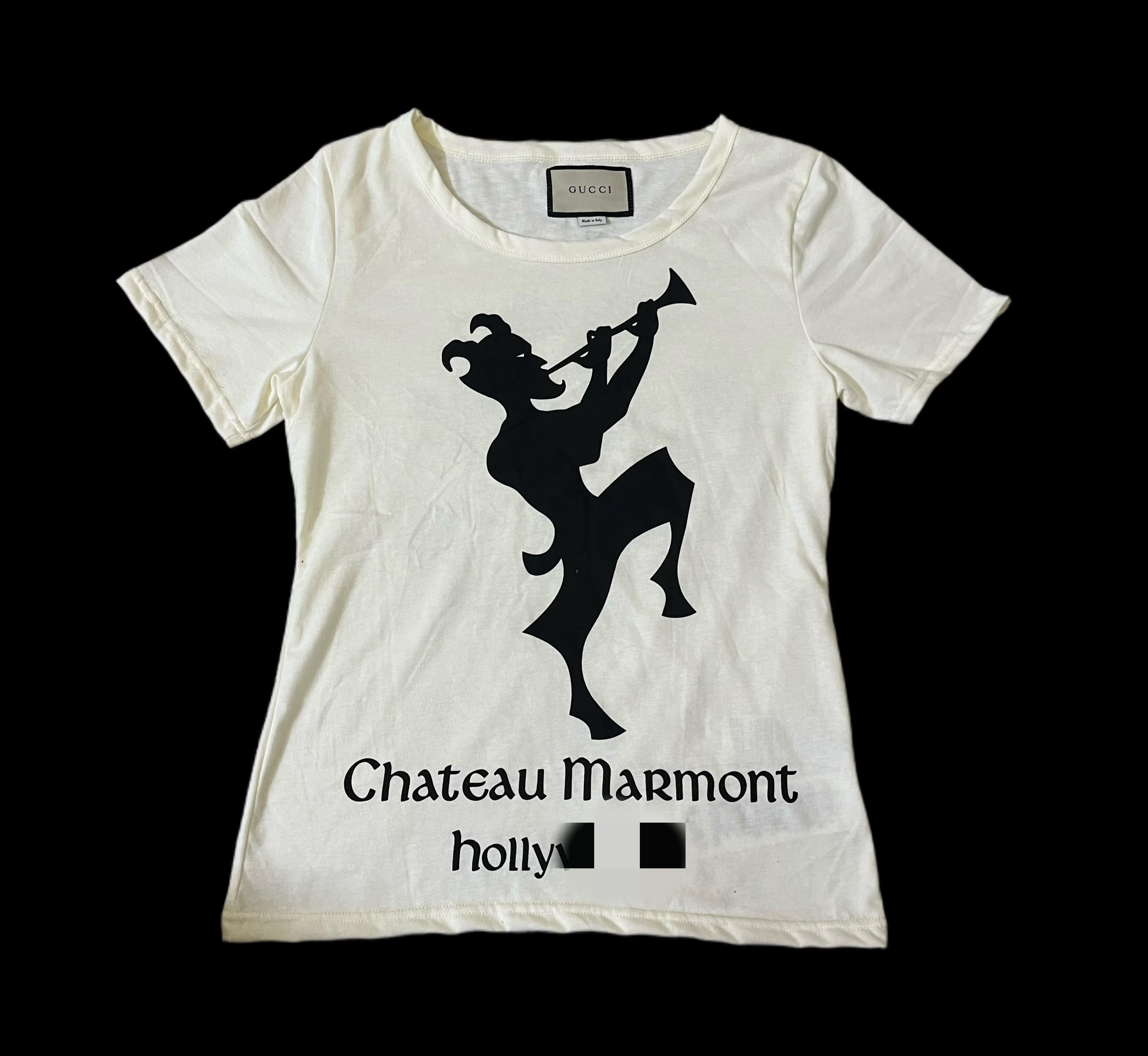 thumbnail for C Brand 19Ss Flute Demon Silhouette Floral Short Sleeve, Worn by Famous Foreign Udg Rapper Bleedout