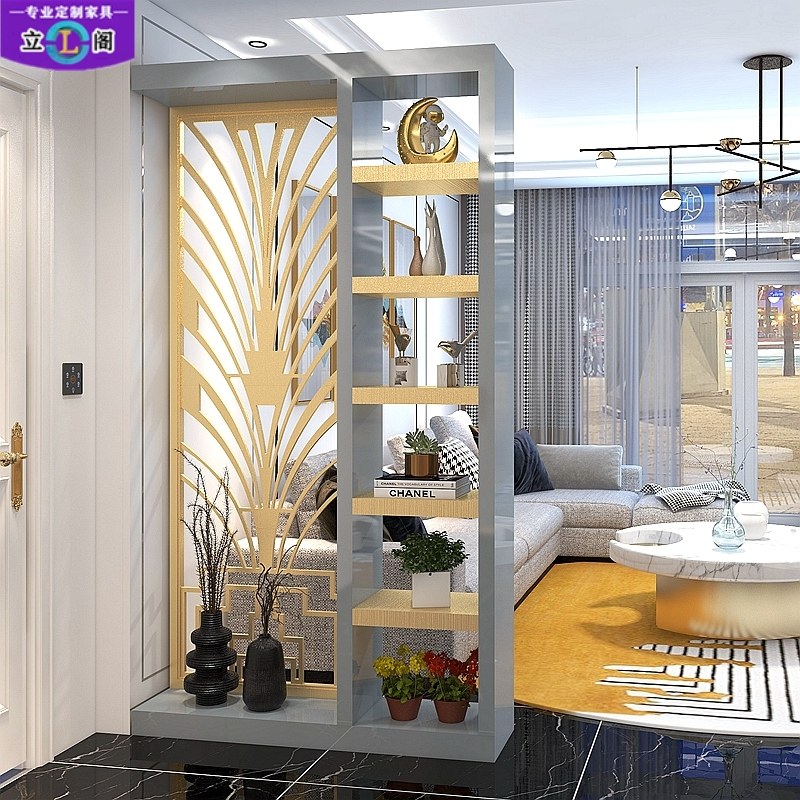 实木双面烤d漆多功能屏风入户隔断现代框架客厅玄关简约装饰柜定,住宅家具,门厅/玄关柜/玄关架,淘宝优惠券,粉丝福利购,淘宝优惠卷