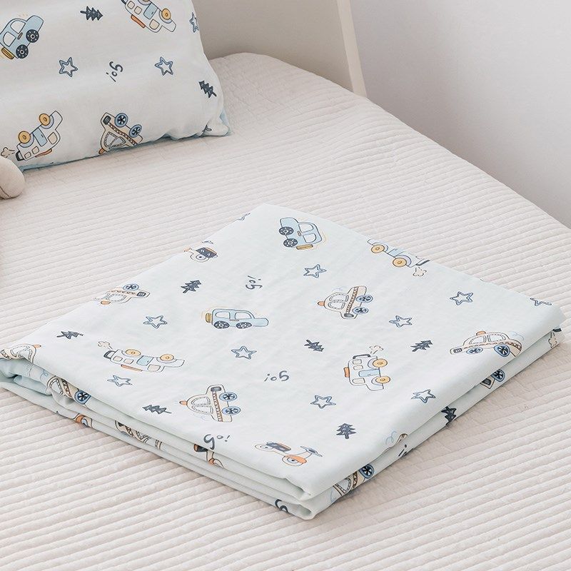 婴儿纱布盖毯毛巾被四层宝宝棉纱毯H子空调被儿童夏季薄小毯子,床上用品,休闲毯/毛毯/绒毯,淘宝优惠券,粉丝福利购,淘宝优惠卷