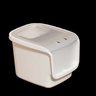 猫砂盆全封闭式猫厕所特大号防带砂除臭猫M砂盆顶入式大肥猫厕所