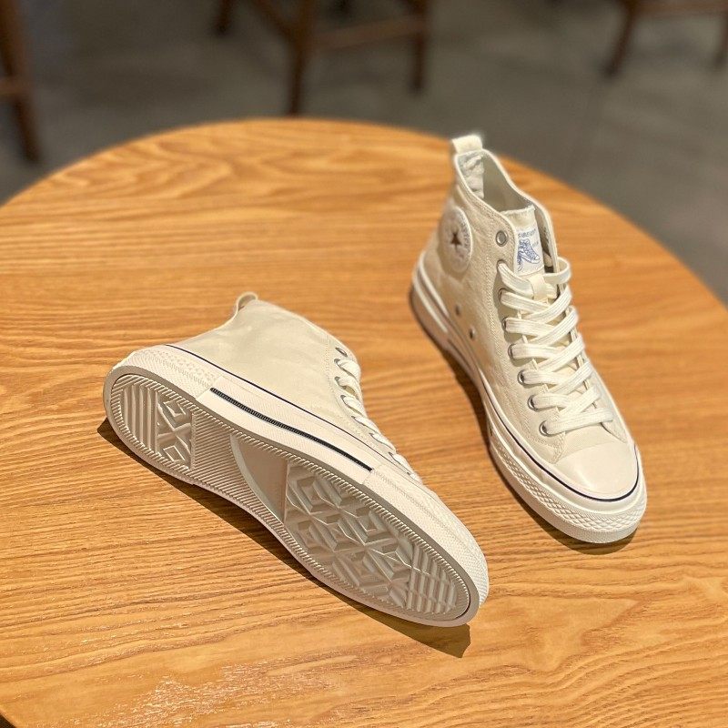高帮帆布鞋女2021年新款布鞋z女夏季薄款平底系带百搭休闲运动板,女鞋,帆布鞋,淘宝优惠券,粉丝福利购,淘宝优惠卷