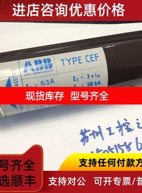 ABB熔断器   CEF-63A  12KV  50KA    议价