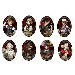 官谷正版第五人格完美杀青系列椭圆徽章吧唧镭射票杰克画家小说家