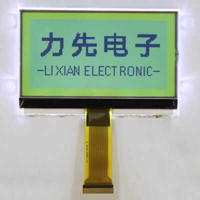 LX-12864D点阵液晶 大尺寸COG液晶屏 12864液晶 显示屏 lcd 半透