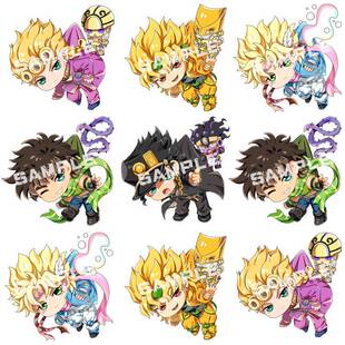 JOJO奇妙冒险亚克力钥匙扣乔鲁诺承太郎西撒创意包包挂件动漫周边