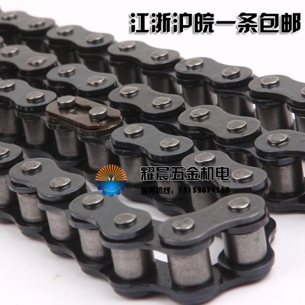工业传动滚子链条1寸链条单双三排16A-1/16A-2-一寸链