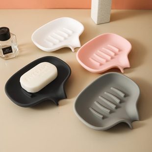 各种轻硅胶肥皂盒台面番枧香皂卫生间垫沥水家用置物架高级神器