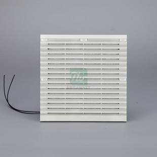 轴流风机N804通风过滤网组机柜电控箱百叶窗防尘散热风扇网罩 包邮