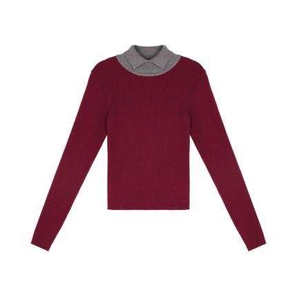 LEOHAPPY女童毛衣秋冬2024新款儿童打底衫秋冬针织衫抗起球上衣