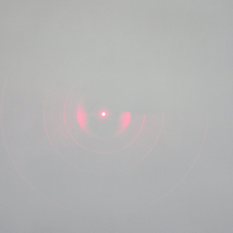 650nm5mW正圆平行光点状激光器红外线点发射光源镭射模组可调亮度