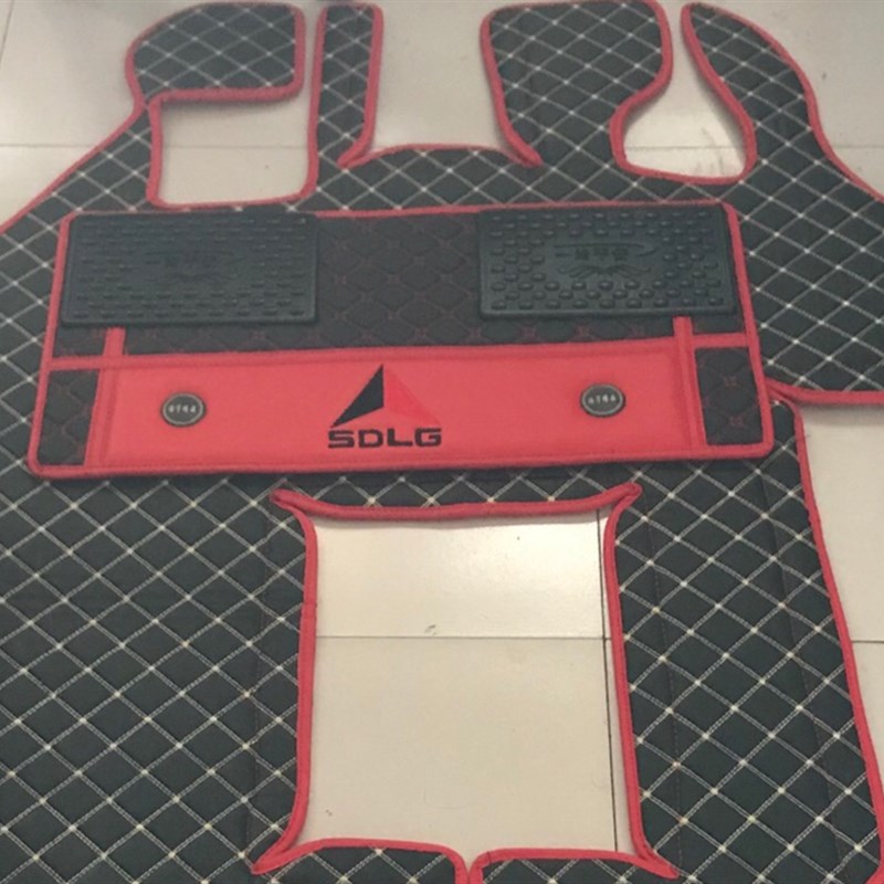 订做临工968F 936 952 955F 956L装载机铲车驾驶室地板胶双层脚垫