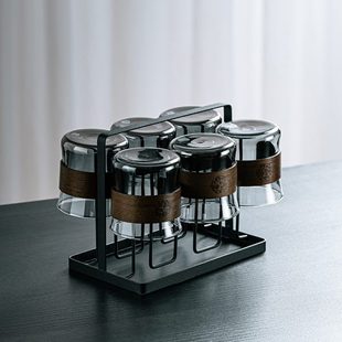 创意待客新款 客厅套装 水杯耐高温喝水杯子茶杯玻璃杯家用杯具复古