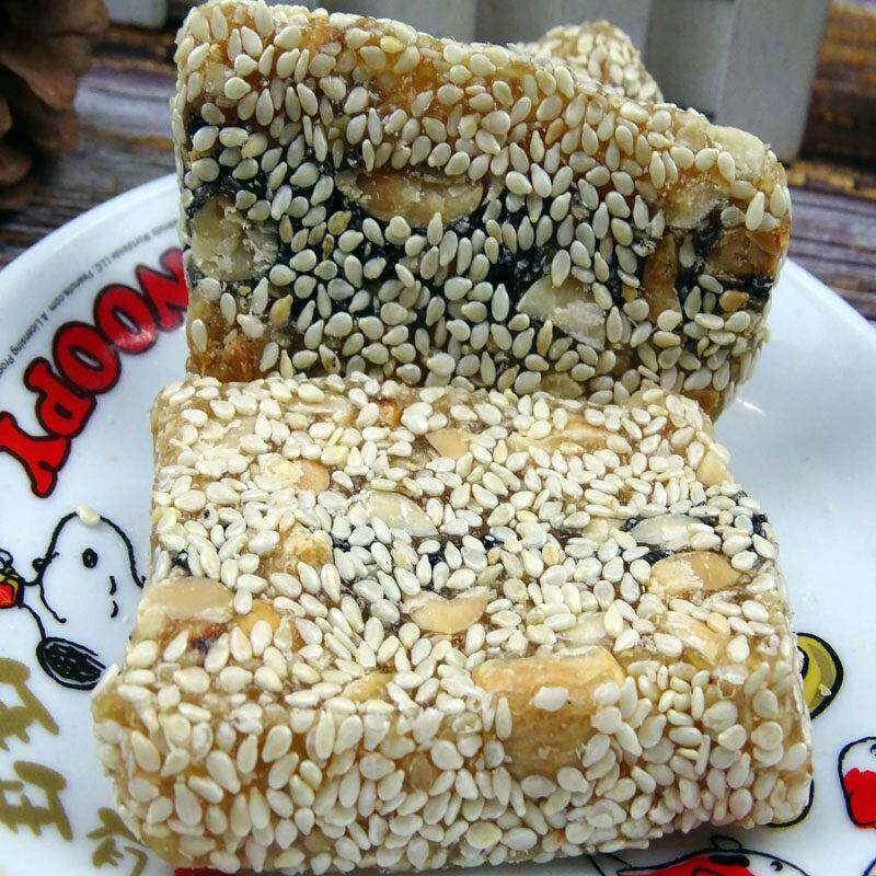 现货潮州芝麻软糖 中式茶点花生豆明糖 休闲零食潮汕特产 花生芝