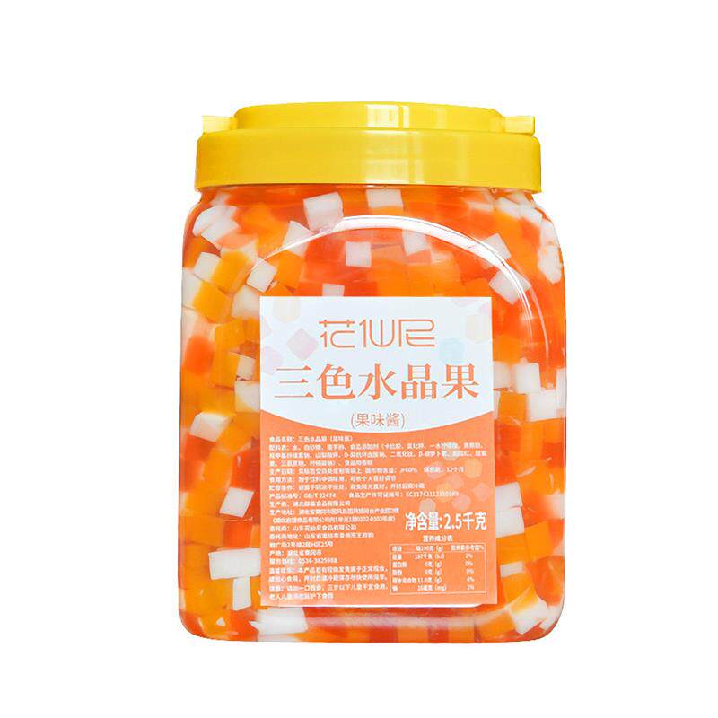 正宗蒟蒻果冻三色水晶果2.