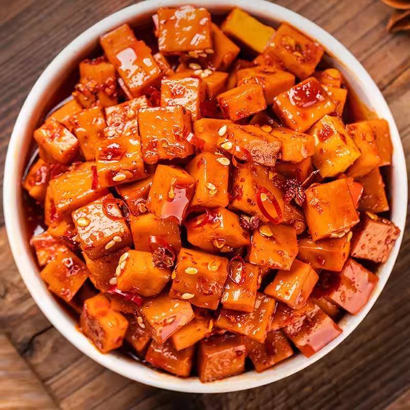 现货四川特产好巴食豆干 干【5】斤徽记成都南溪豆干 干麻辣味烧
