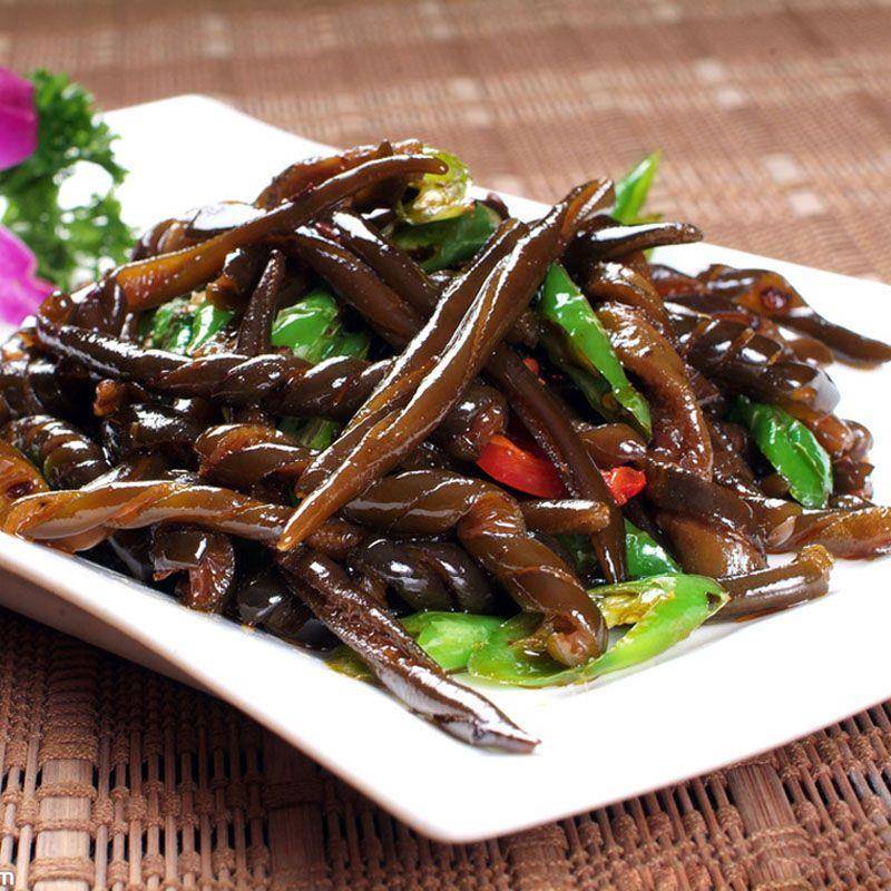 现货海茸丝新货海笋海松茸海龙筋海茸干货海藻菜素食凉拌菜海茸丝