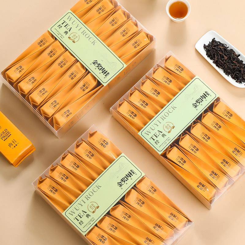现货茶叶武夷岩茶大红袍茶正岩金奖肉桂茶500g浓香型工作好茶天心