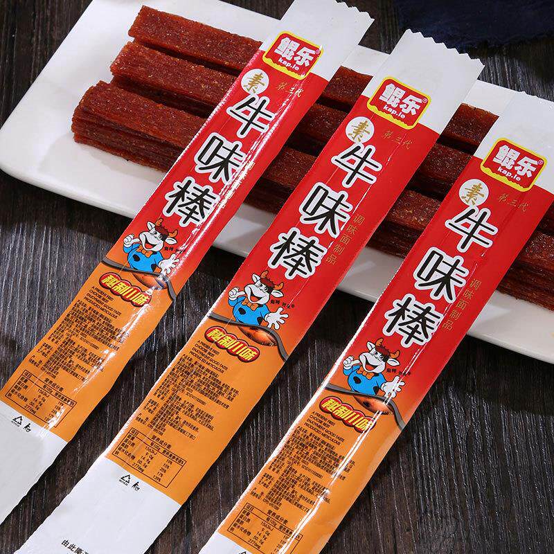 正宗牛味棒辣条儿时怀旧麻辣解馋零食校园宿舍5毛钱小吃休闲