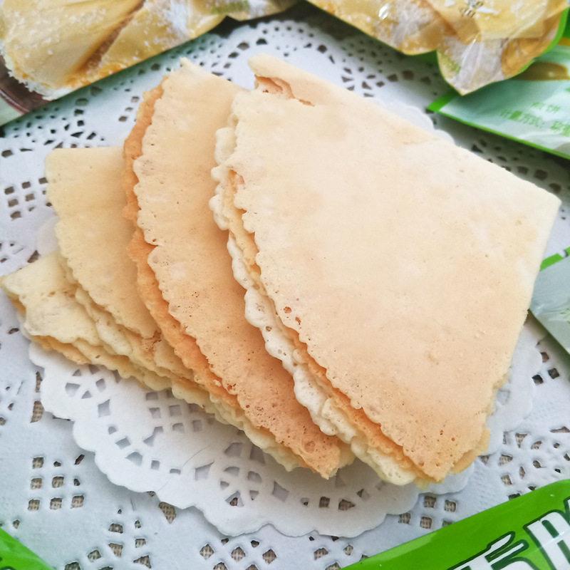 现货无碘零食甲状腺食品不加碘盐椰香脆饼薄饼甲亢可以吃的零食品
