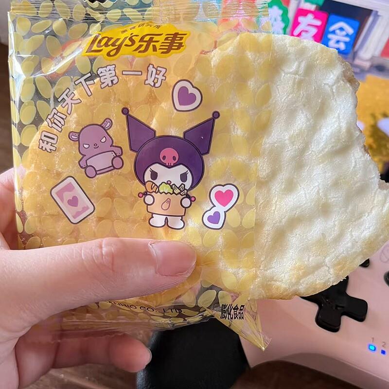 现货乐事鲜焙裸米饼160g原味大米饼干 干酥脆非油炸办公室休闲 零