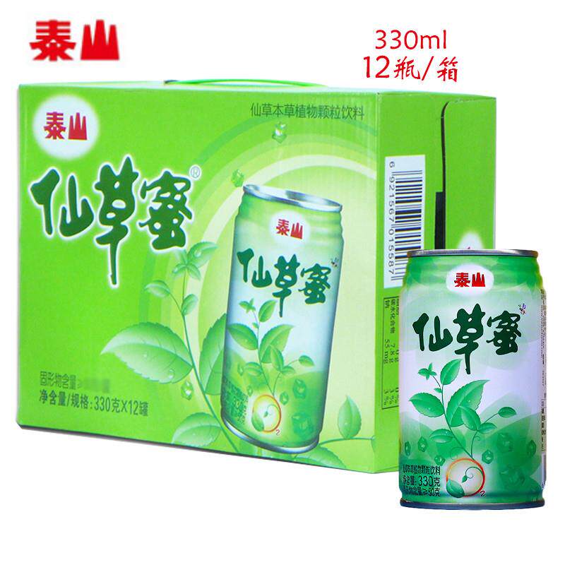 泰山仙草蜜330ML*12罐整箱