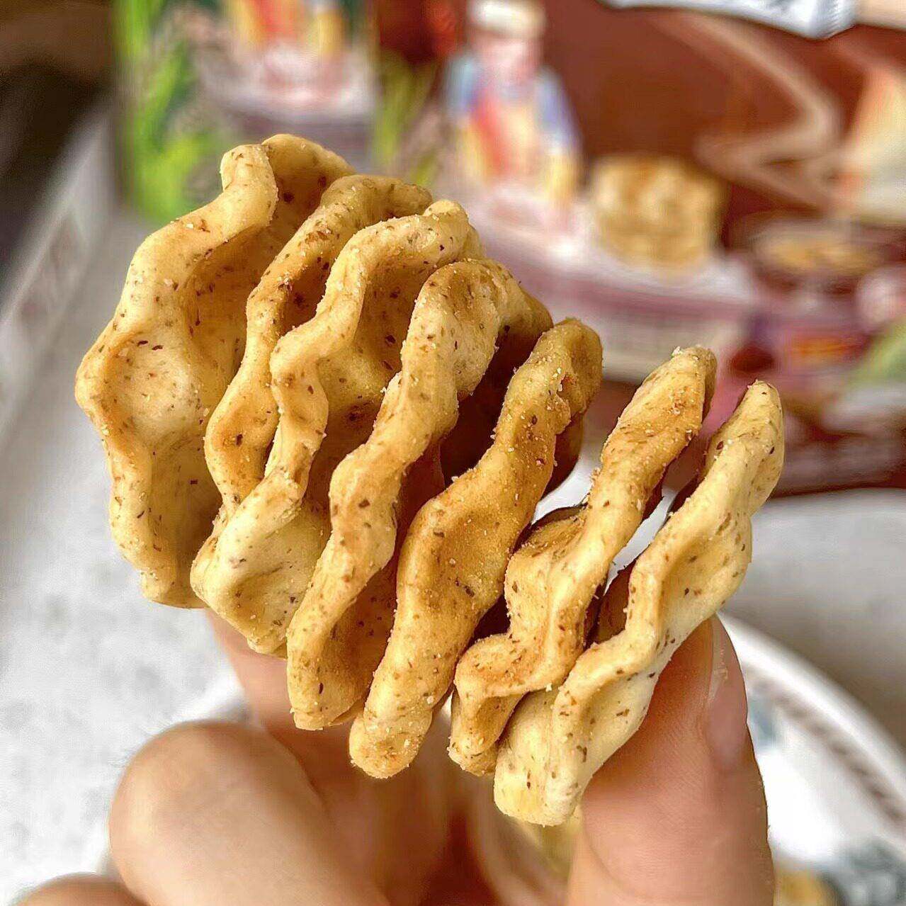 现货红谷林黑麦石头饼石子馍陜西特产杂粮手工饼干零食小吃礼包