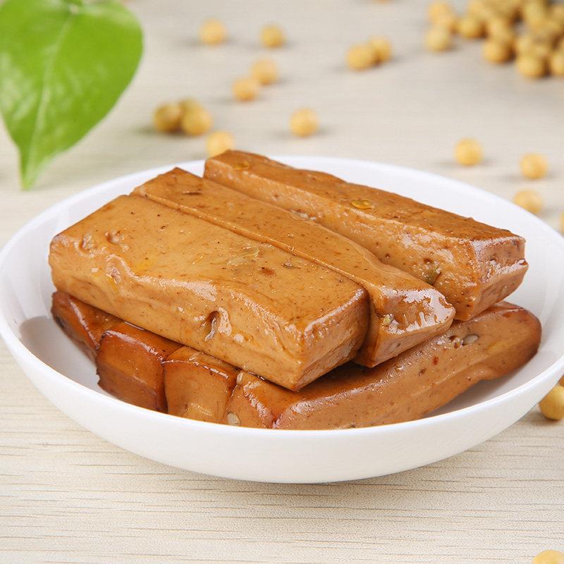 现货张飞传人手磨豆干 干500g散装Q弹豆干 干独立小包装成都麻辣
