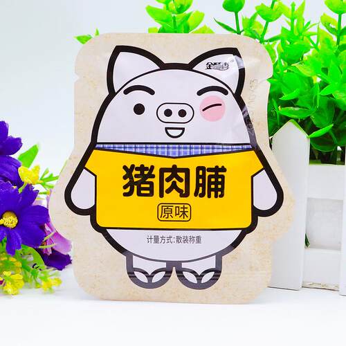 现货金酥香猪肉脯500g散装即食办公休闲零食小吃鲜香猪肉干独立小