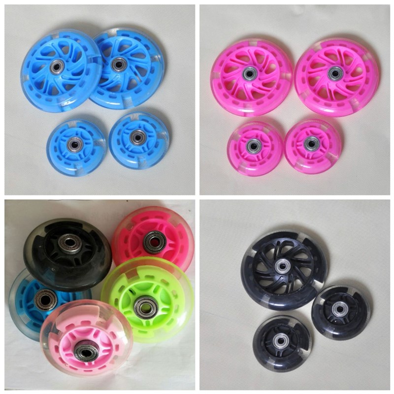 Childbren's Scooters, Skates, Wheel Accessories, Silent Flas