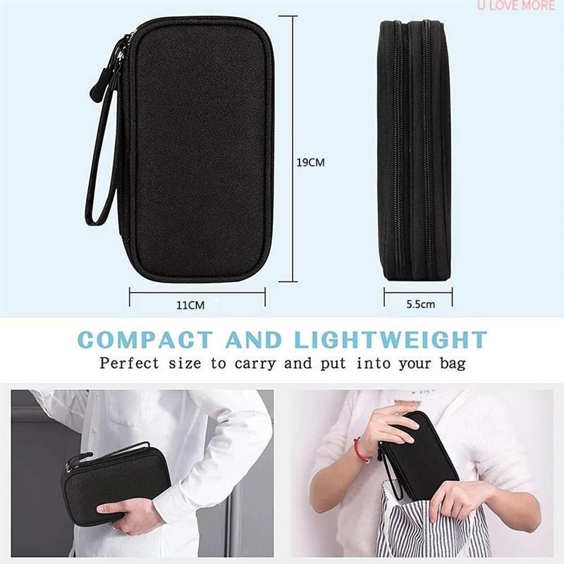 NEW Travel Organizer Bag Cable StEorage Organizers Pouch Car