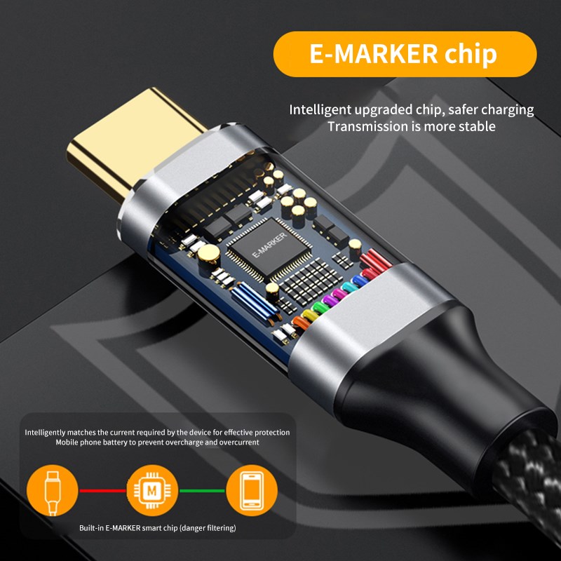 USB Type C to Mgicro B 3.0 Cable 5Gbps 5A Quick Charging Dat
