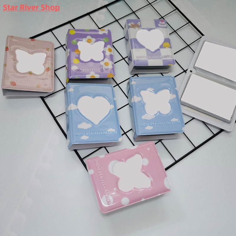 .3 Inch Kpop Card Binder Photo AlbFum Butterfly Love Hollow