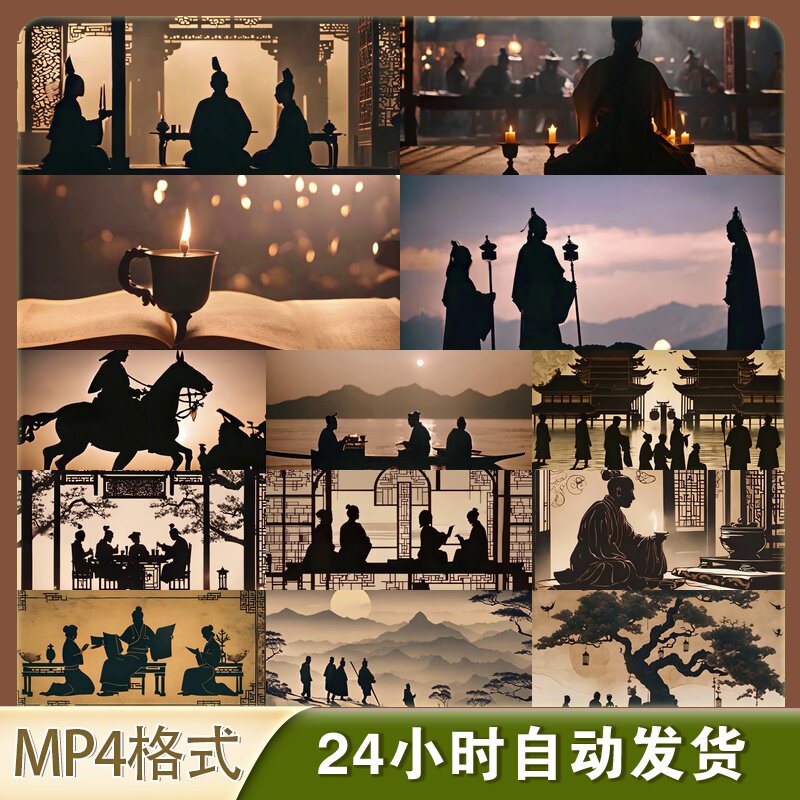 4K高清视频素材古代历史人物纪录片诸侯征战剪影中医文化解说素材
