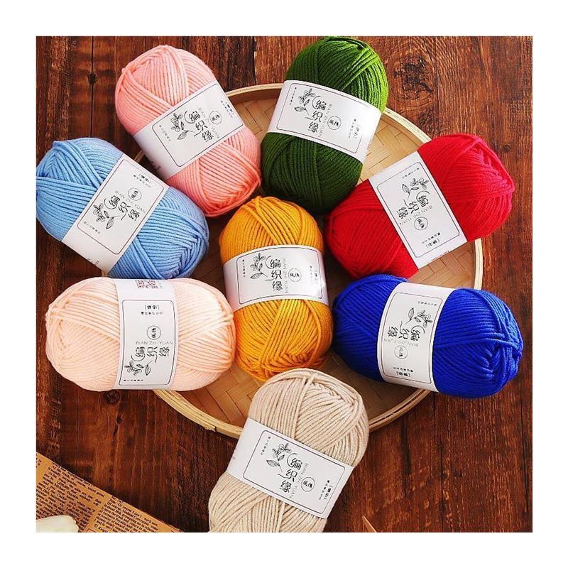 Ball Crochet Cotton yarn For knitting BargVain Cott1